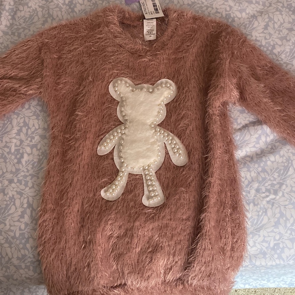 Cute teddy bear dress NWT